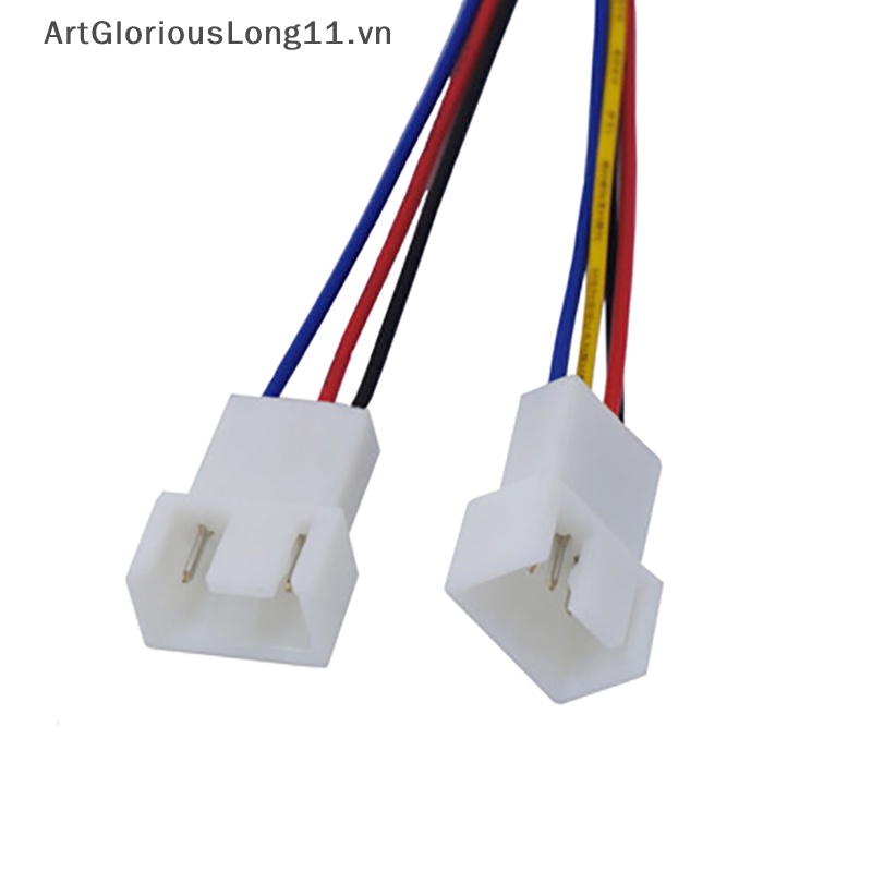 Dây Cáp Nguồn Quạt 12cm PH2.0 4Pin Sang 3Pin / 4Pin PVC