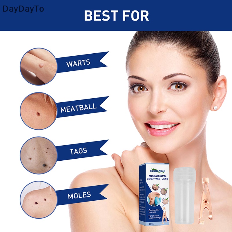 1 Dụng Cụ Kẹp Nhỏ Bằng Đồng Loại Bỏ Mụn Cóc Hình Xăm