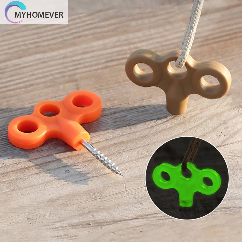 Set 5 Chốt Khóa Dây Lều Cắm Trại Tiện Lợi