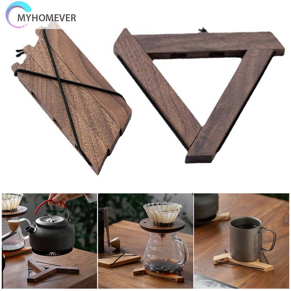 Tấm Lót Cốc Trà Cà Phê Hình Tam Giác Cách Nhiệt Tùy Chỉnh Tiện Dụng