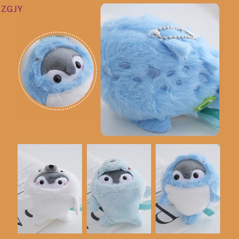 1 Móc Khóa Hình Chim Cánh Cụt Nhồi Bông Dễ Thương Mới