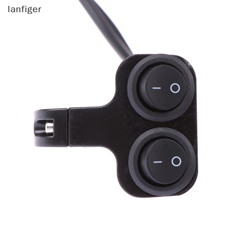 Bộ Công Tắc Đèn Pha / Còi 12V Gắn Tay Lái Xe Máy ATV / Xe Đạp Phụ Kiện Chuyên Dụng Chất Lượng