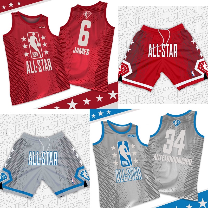 2022 NBA ALLSTAR WEST JERSEY / Quần Đùi