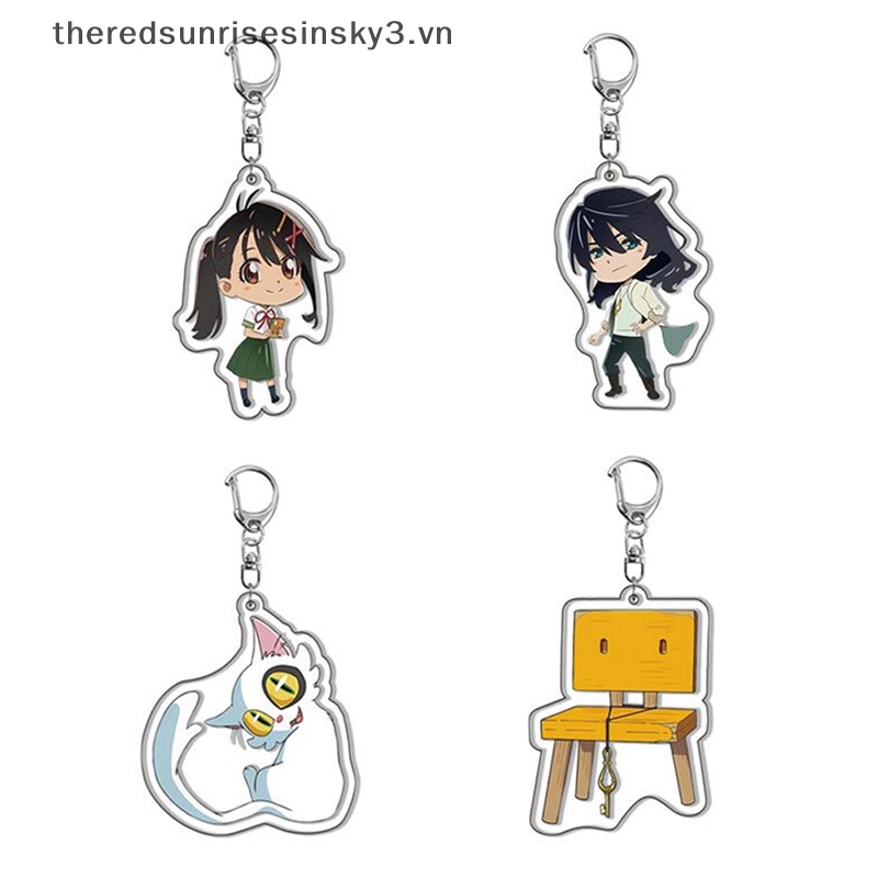 Móc Chìa Khóa Acrylic In Chữ Suzume No Tojimari Thời Trang Cho Nam Và Nữ