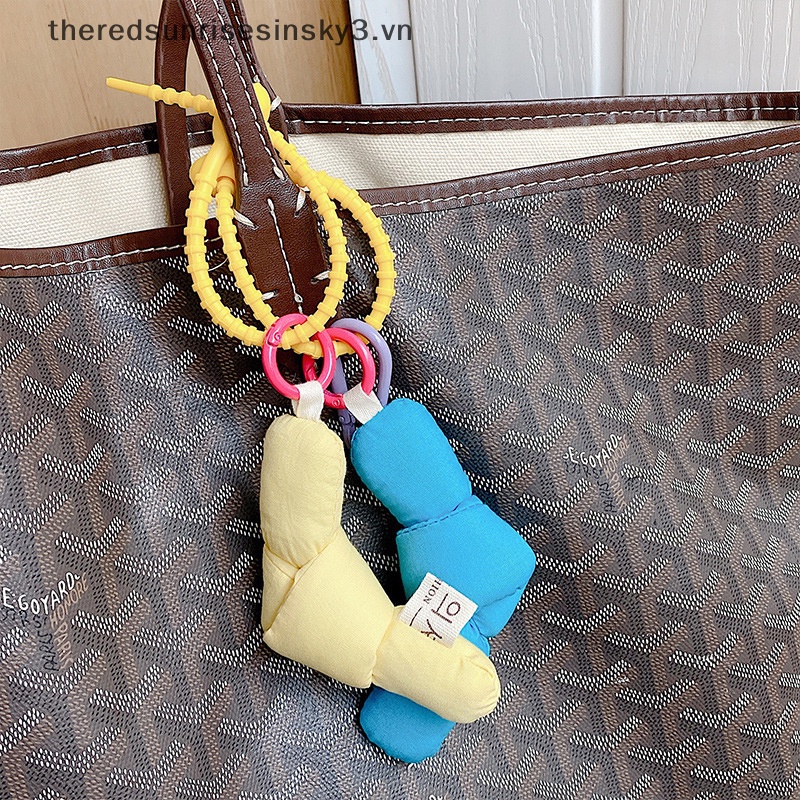 Móc Khóa Hình Thú Nhồi Bông Mềm Mại Thời Trang