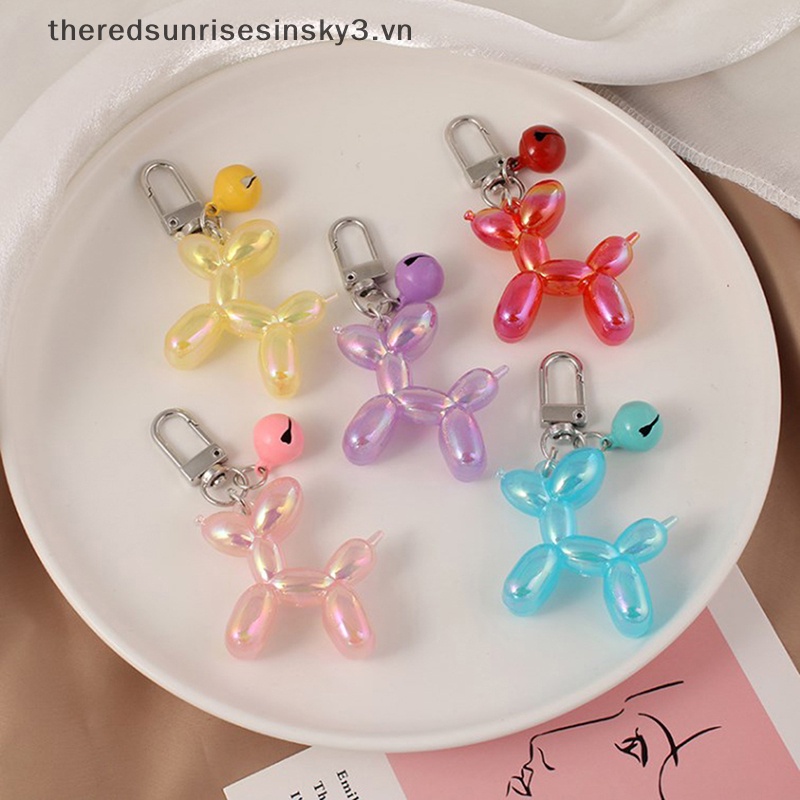 Móc Khóa Hình Thú Cưng Hoạt Hình Nhiều Màu Sắc Dễ Thương Cho Cặp Đôi