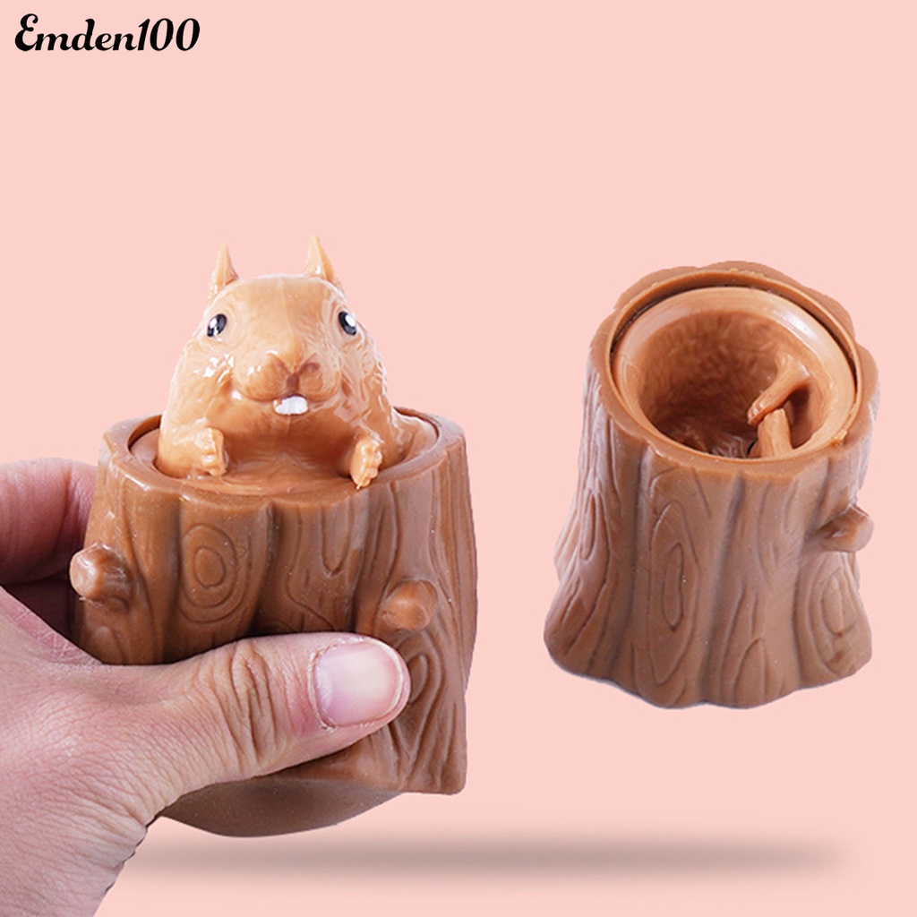 Đồ Chơi Bóp Giảm Căng Thẳng Hình Chú Sóc Bằng Silicone