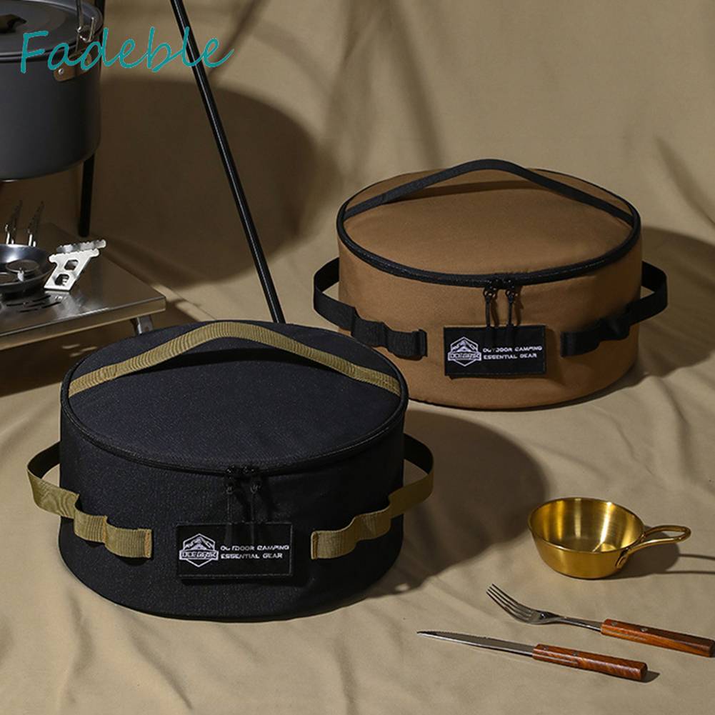 Túi Đựng Dụng Cụ Nấu Ăn Cắm Trại Chống Rơi Vỡ Giá Đỡ