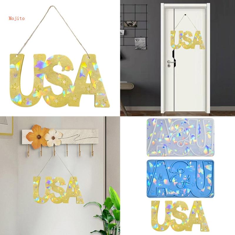 Khuôn Silicone Làm Đồ Thủ Công Chủ Đề Ngày Độc Lập DIY