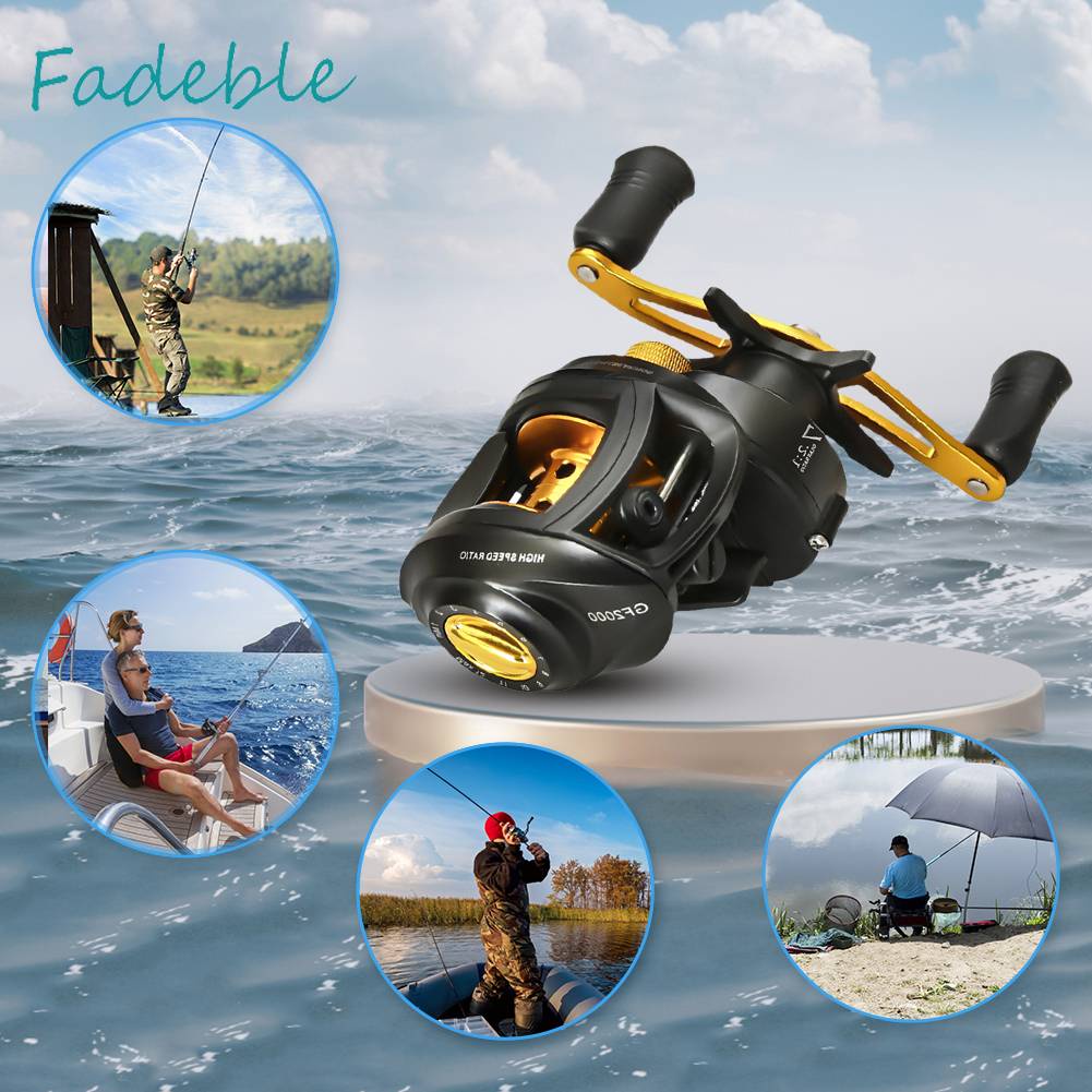 Máy Câu Cá 7.2 1 Tốc Độ Cao Bằng Kim Loại