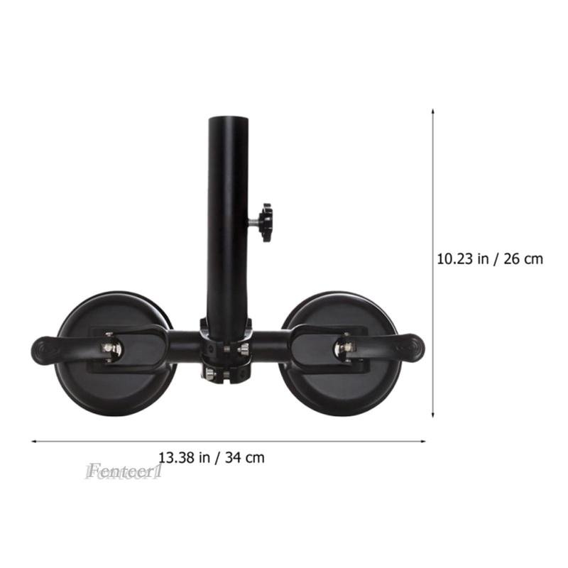 Giá Đỡ Lá Cờ Hai Giác Hút Đôi Thay Thế Chống Mài Mòn Dễ Lắp Đặt Cho Xe Tải SUV