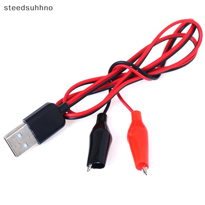 Dây Cáp Kẹp Cá Sấu Kết Nối USB