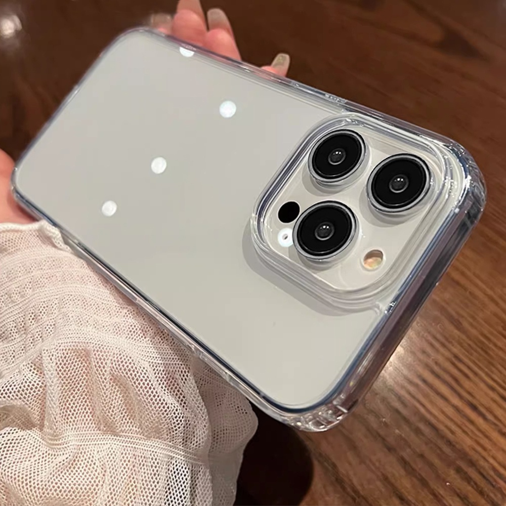 Ốp Điện Thoại TPU Mềm Trong Suốt Chống Sốc Chống Bụi Cho IPhone 14 13 12 11 Pro Max X XR 8 7 Plus
