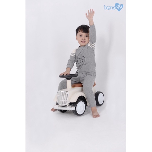 Bons . Bộ nỉ lót lông thu đông cho bé trai bé gái