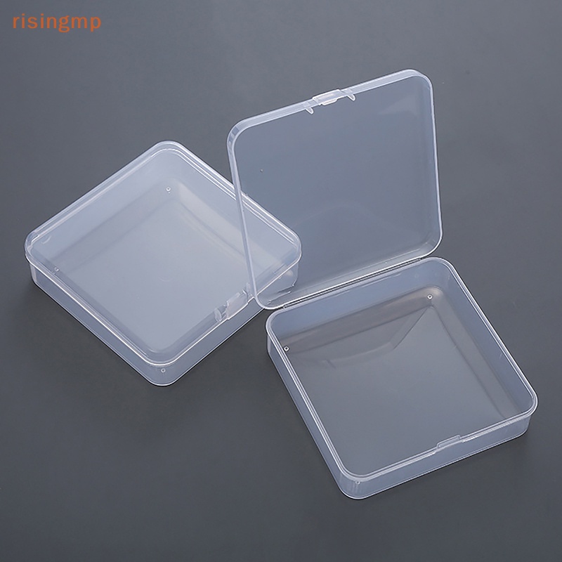 Hộp Nhựa Trong Suốt Hình Vuông Đựng Trang Sức / Hạt Câu Cá Tiện Dụng