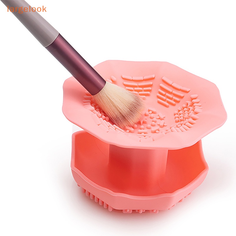 Miếng Silicone Mềm Vệ Sinh Cọ Trang Điểm Gấp Gọn Tiện Lợi