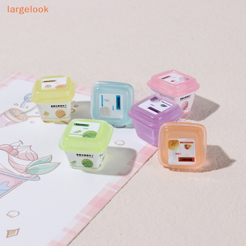 [Widelook] Set 5 Móc Khóa Resin Phát Sáng Trong Bóng Tối Hình Cây Kem