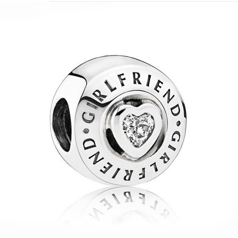 Mặt Dây Chuyền Mạ Bạc S925 Hình Vương Miện Trái Tim