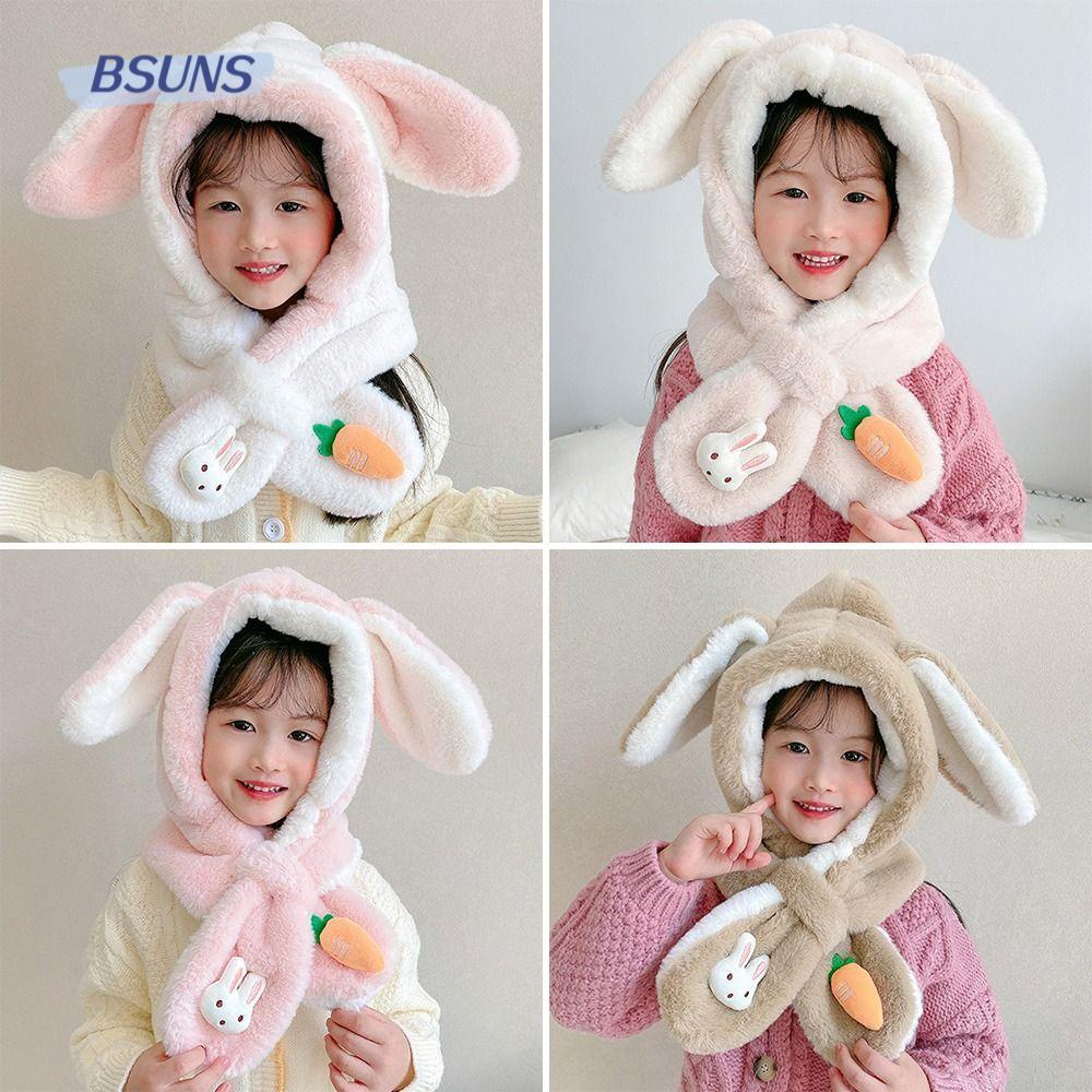 BSUNS Mũ Trùm Tai Giữ Ấm Chống Gió Chất Liệu Cotton Dày Dặn