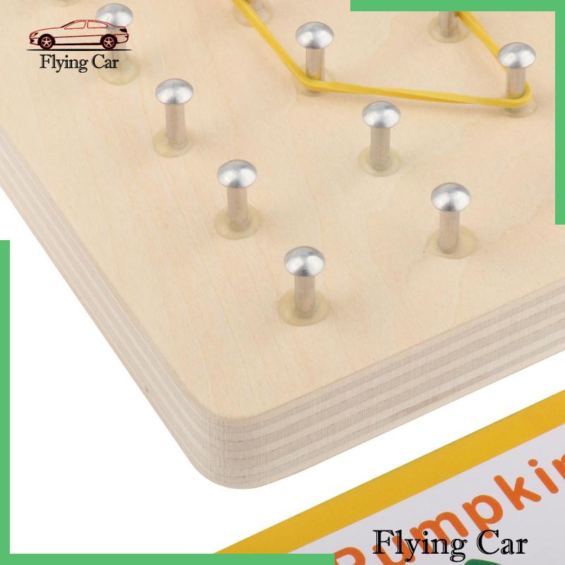 Bộ Đồ Chơi Hình Học Bằng Gỗ Theo Phương Pháp Montessori Cho Trẻ Em