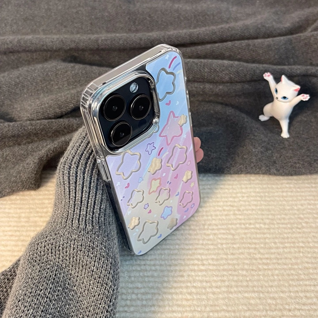 Ốp Điện Thoại Chống Sốc Tráng Gương Cho iPhone 14 13 13pro 13prm iPhone 11 7Plus 8Plus Xr XS 12 Pro Max