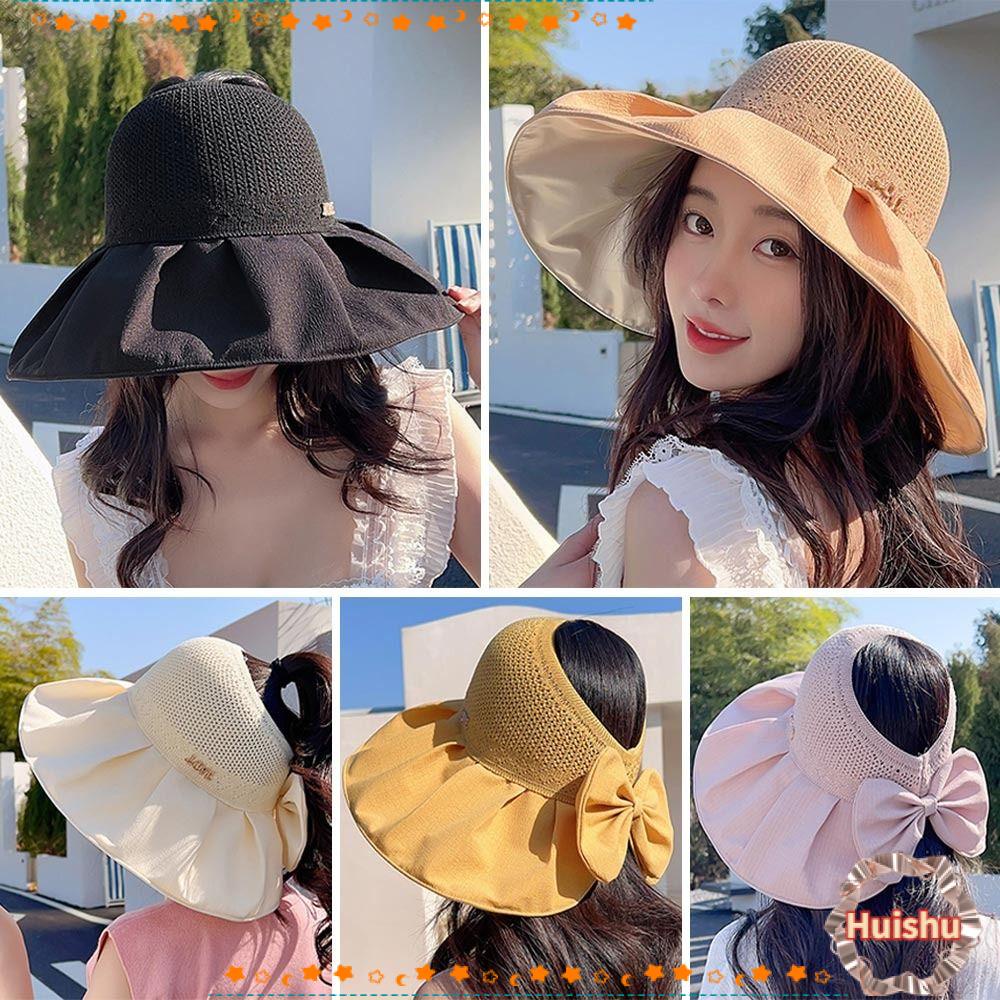 HS Mũ Cói Rộng Vành Thiết Kế Trẻ Trung Hợp Thời Trang Cho Bạn Gái