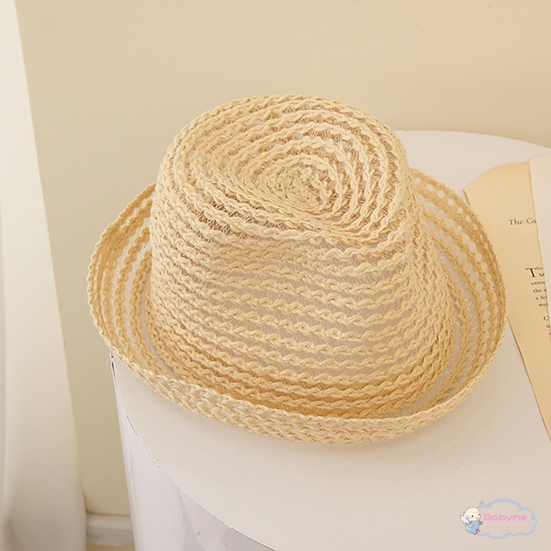 Mũ Cói Chống Nắng Phong Cách Hàn Quốc Tinh Tế Thời Trang Mùa Hè Cho Bé Gái / Bé Trai