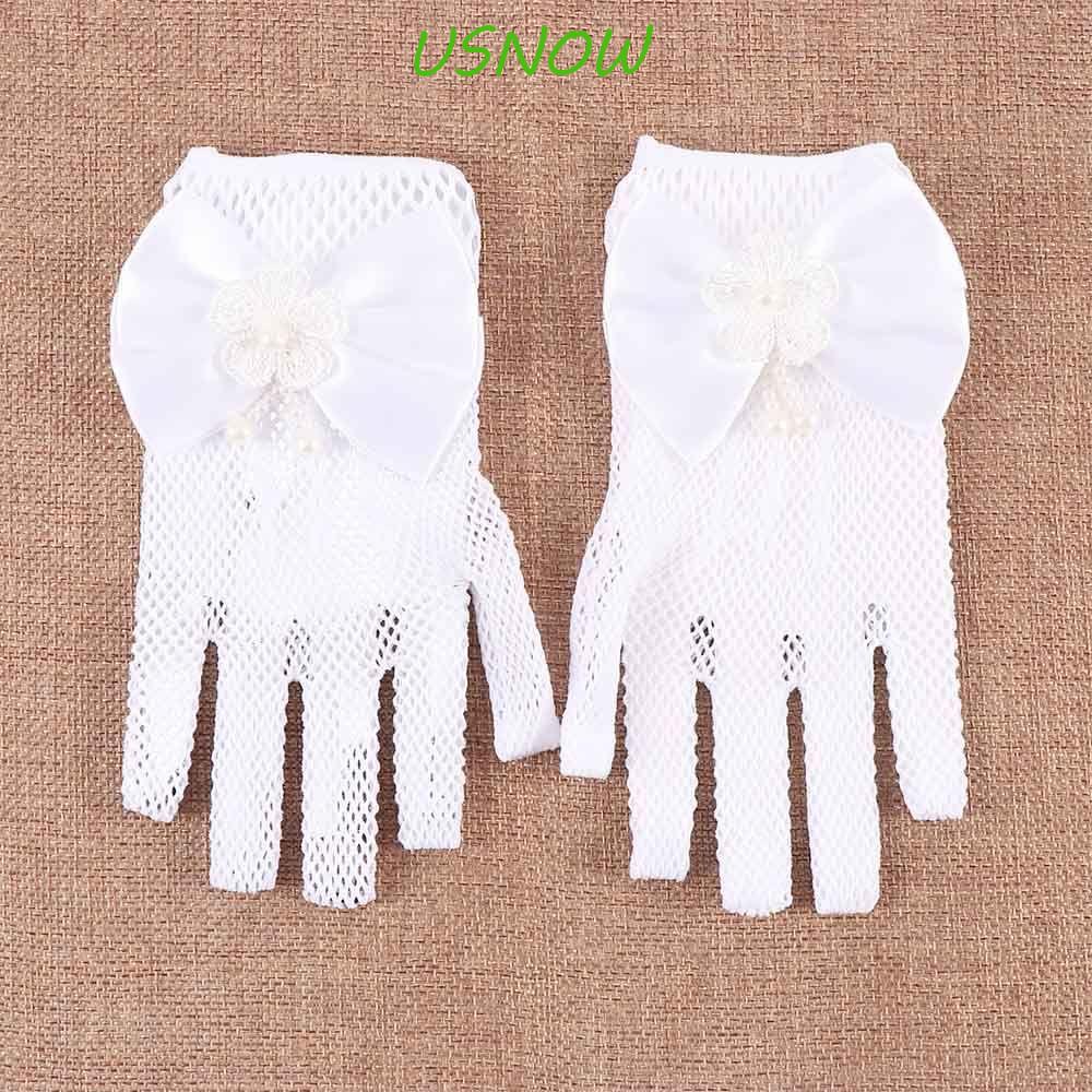 USNOW Găng Tay Lưới Ren Phụ Kiện Cho Các Bữa Tiệc