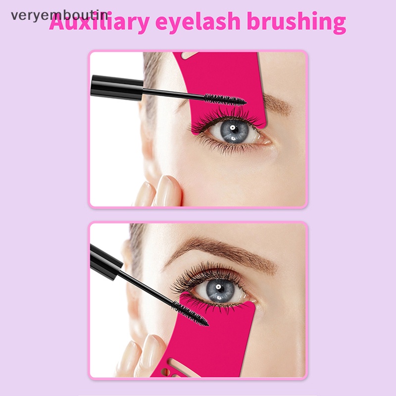 Khuôn Kẻ Mắt / Lông Mày Bằng Silicone Đa Năng Dành Cho Người Mới Bắt Đầu