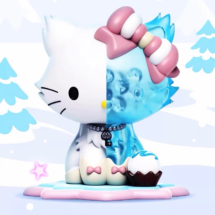 Mô Hình Búp Bê Sanrio Snowy Dreams Series Mighty Jaxx Dễ Thương Dùng Làm Quà Tặng Cho Bạn Bè