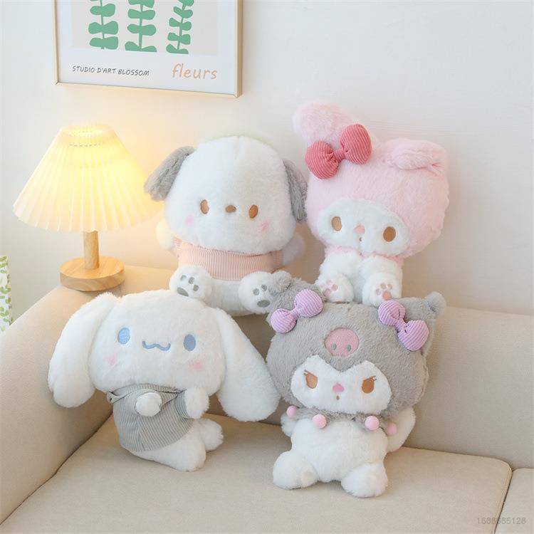 Thú Nhồi Bông Hình Kuromi Melody SY2 Sanrio Dễ Thương Trang Trí Nhà Cửa / Quà Tặng Cho Bé YS2