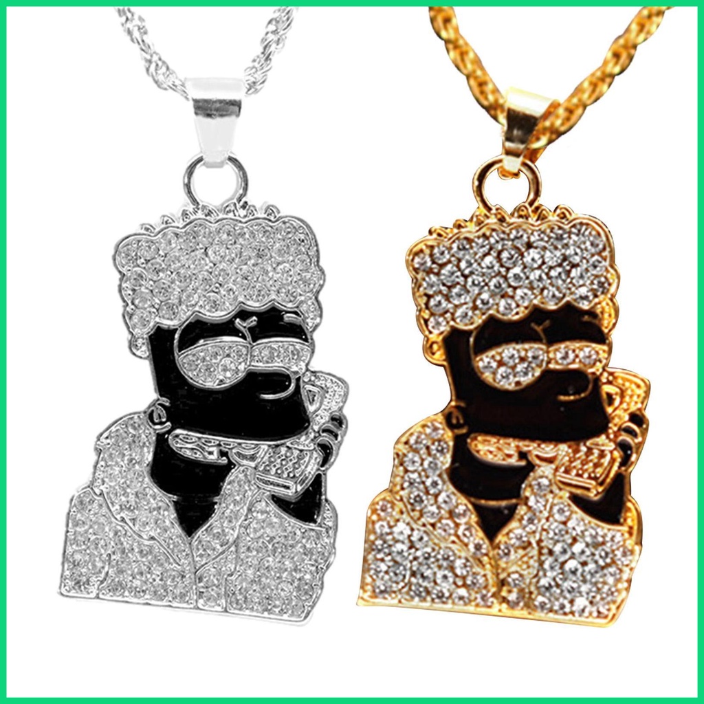 Vòng cổ Mặt Nhân Vật Hoạt Hình Simpson Cho Nam Nữ