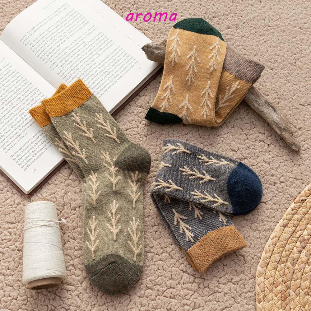 AROMA Vớ Dệt Kim Cổ Vừa Mềm Mại Thời Trang Cho Nữ