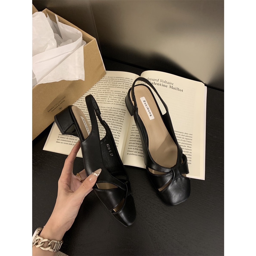 Giày Cao Gót Mũi Nhọn Thời Trang Mùa Hè Mới 2023 Dành Cho Nữ