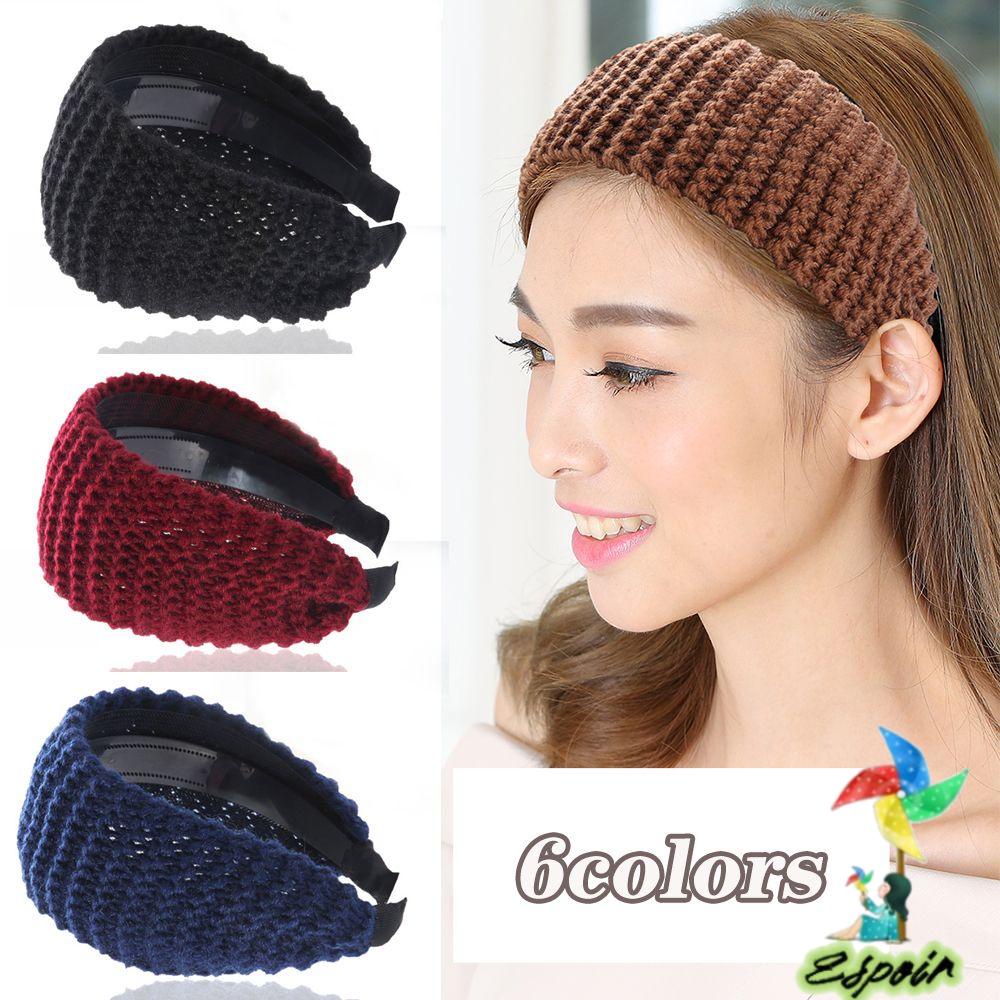 ESPO Băng Đô Len Dệt Kim Thời Trang Mùa Đông Ấm Áp