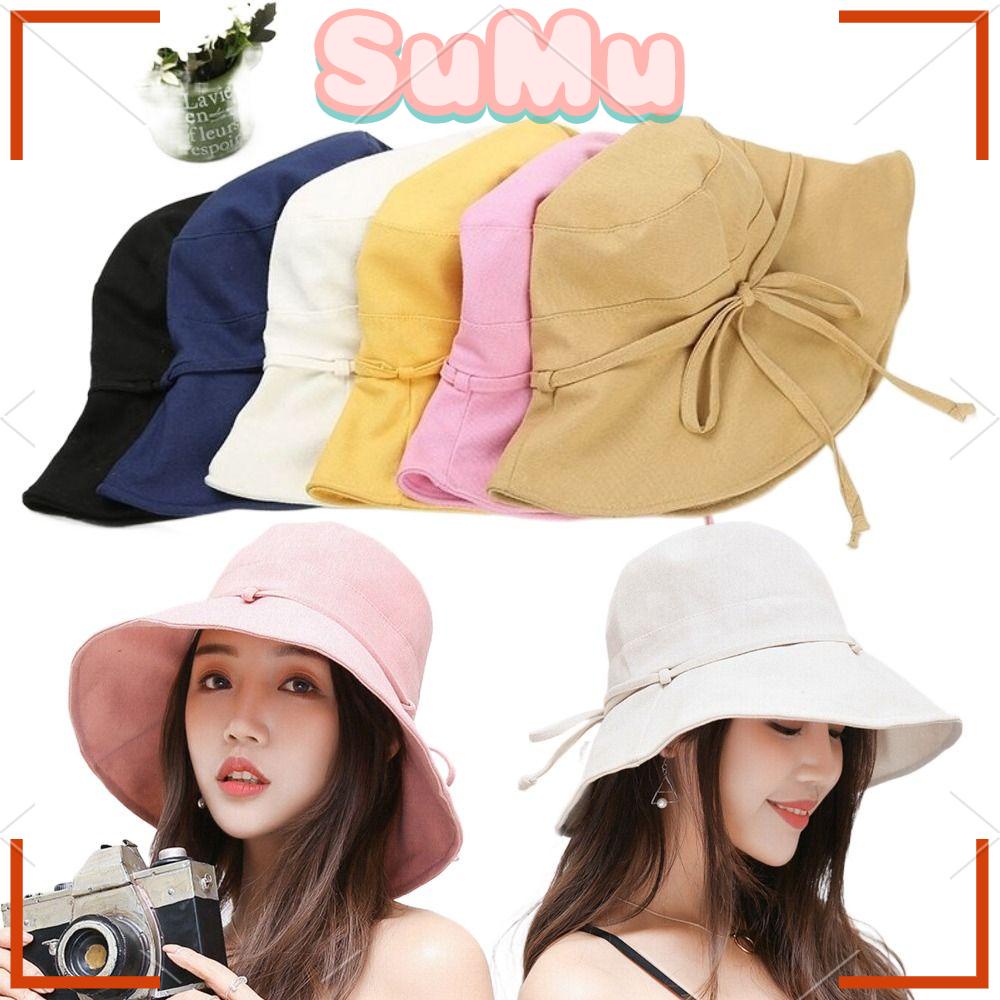 SUMU Mũ Bucket Rộng Vành Có Thể Gấp Lại Được