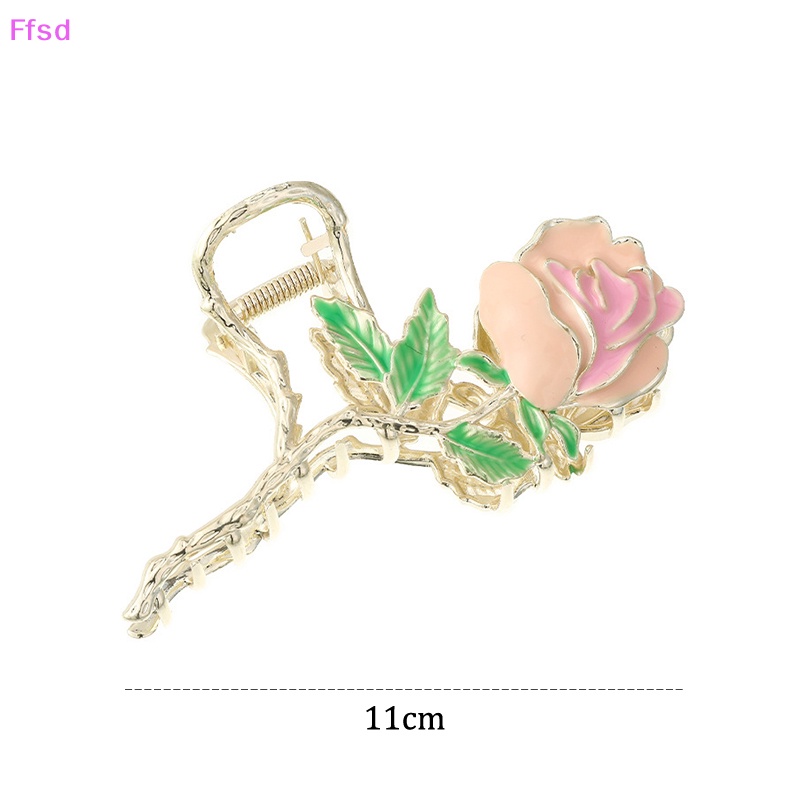 {Ffsd} Kẹp Tóc Hình Hoa Hồng Tinh Tế Thời Trang Phong Cách Trung Hoa Dành Cho Nữ * Hàng Bán Chạy