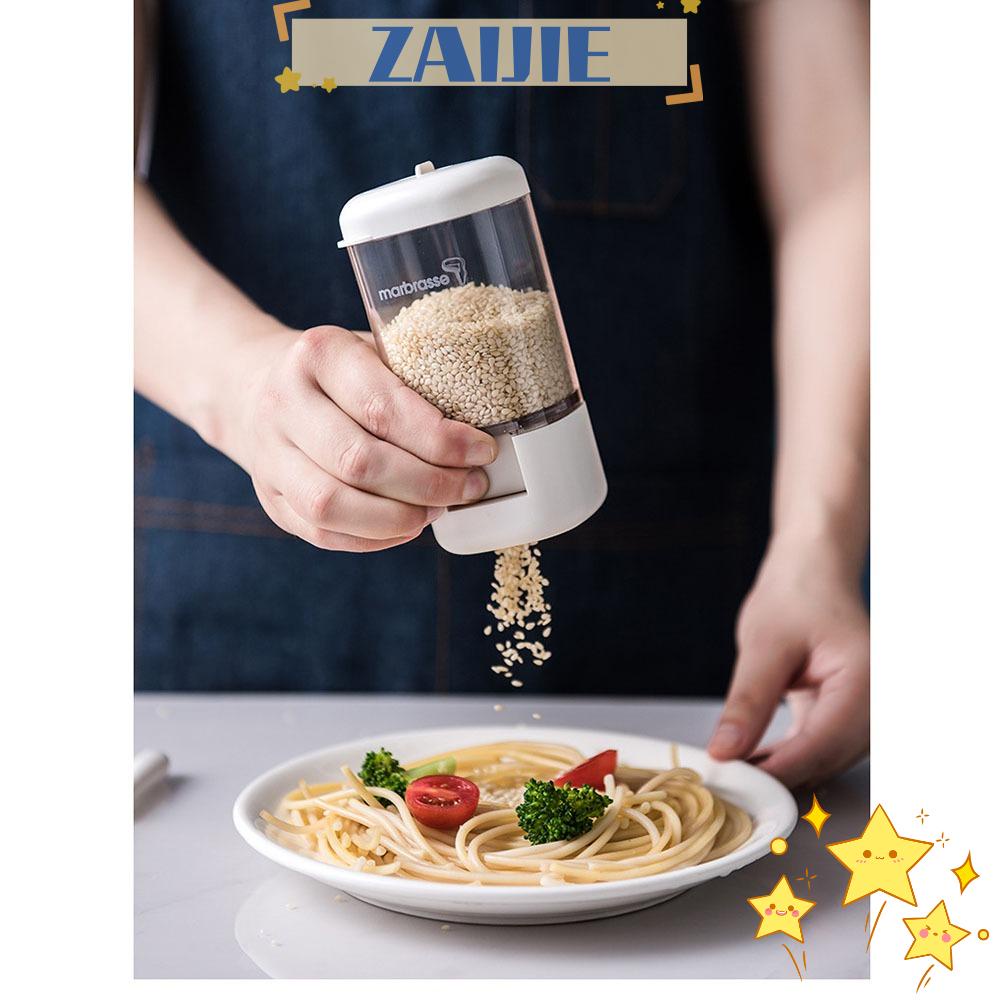 ZAIJIE24 Hộp Đựng Gia Vị Dạng Nhấn Tiện Dụng Cho Nhà Bếp