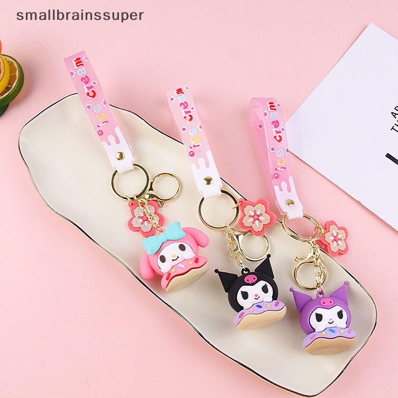 SANRIO Móc Khóa Búp Bê Hoạt Hình Kuromi Kuromi My Melody Dễ Thương Dùng Để Trang Trí Ba Lô / Ô Tô SBS