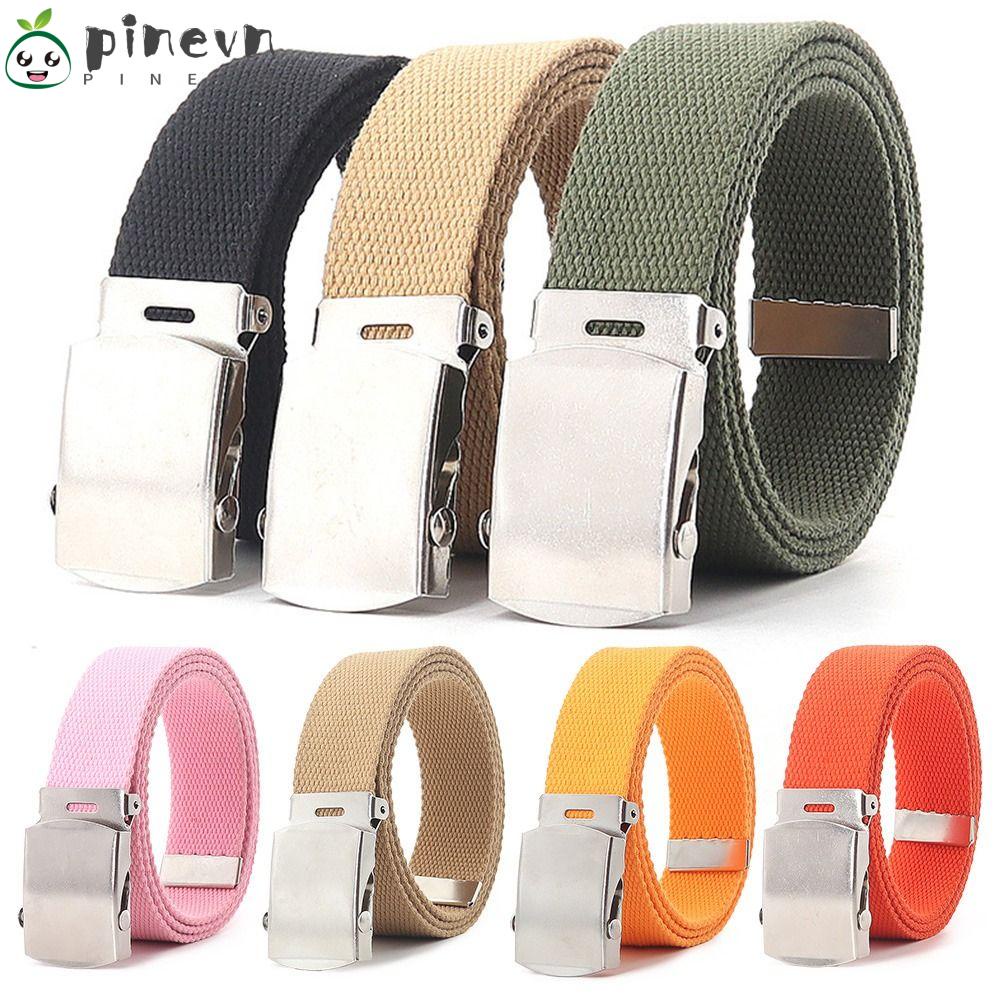 PINEVN Thắt Lưng Bện Sợi Nylon Nhanh Khô Thiết Kế Sang Trọng Đơn Giản