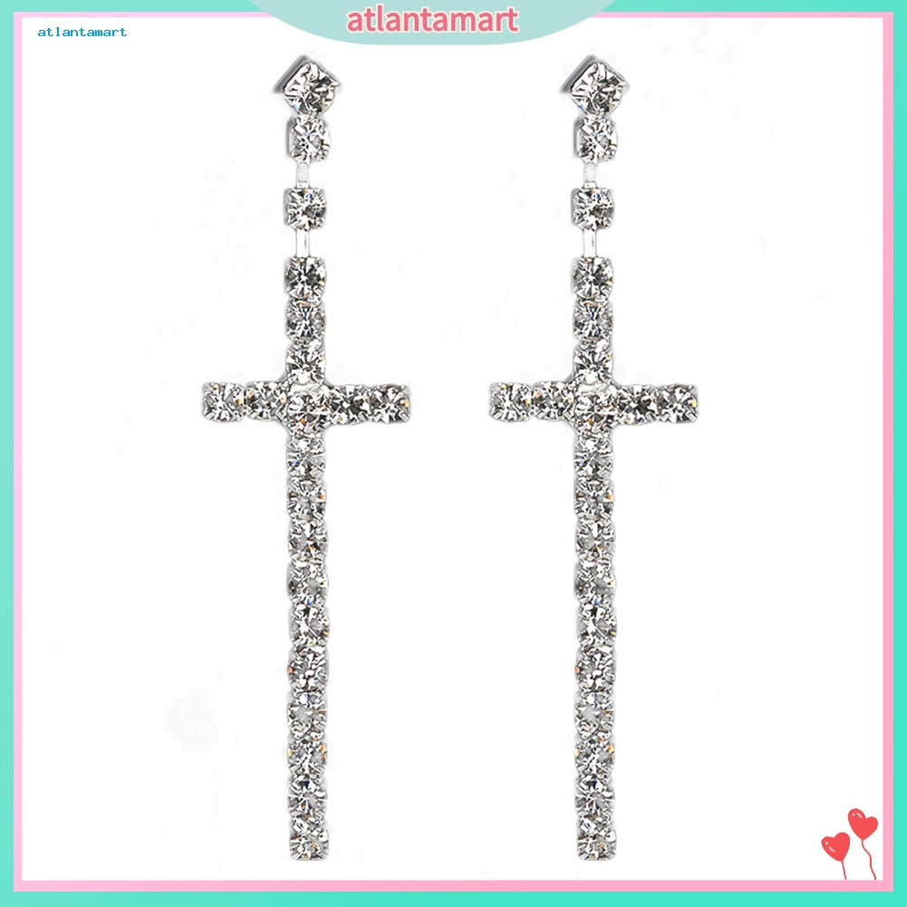 Túi Đựng Đồ Dùng Cao Cấp Tiện Dụng| Bông Tai HìNh Chữ ThậP ĐíNh Đá NhiềU MàU SắC