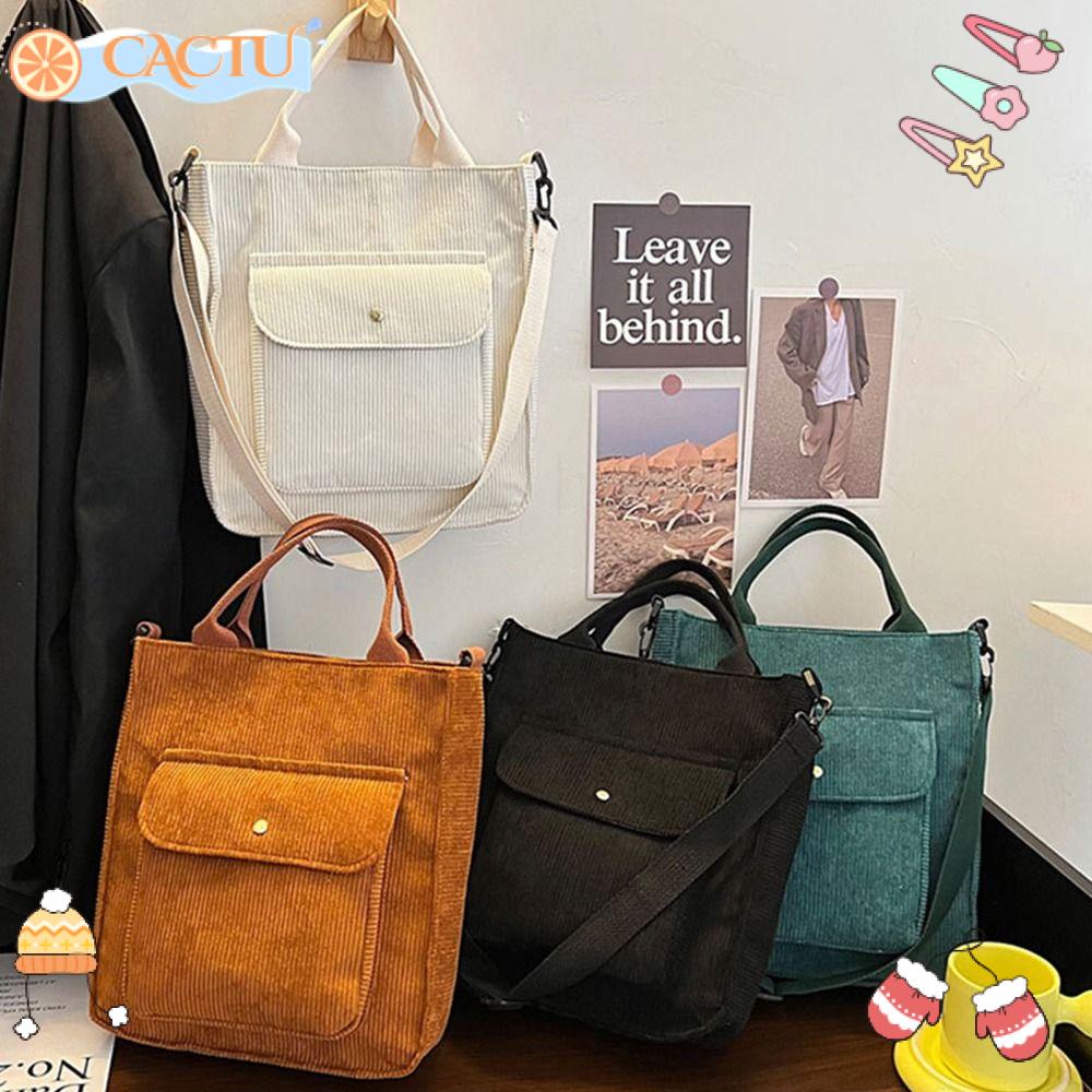 CACTU Túi Xách Đeo Vai Sức Chứa Lớn
