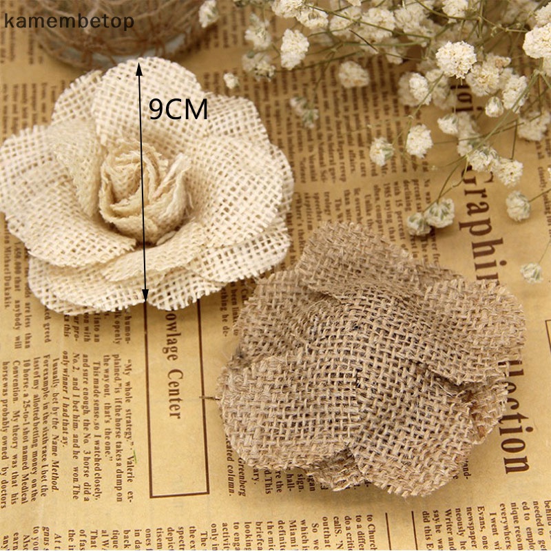 Tấm Vải Bố In Hoa Hồng Trang Trí Bàn Tiệc Cưới / Giáng Sinh