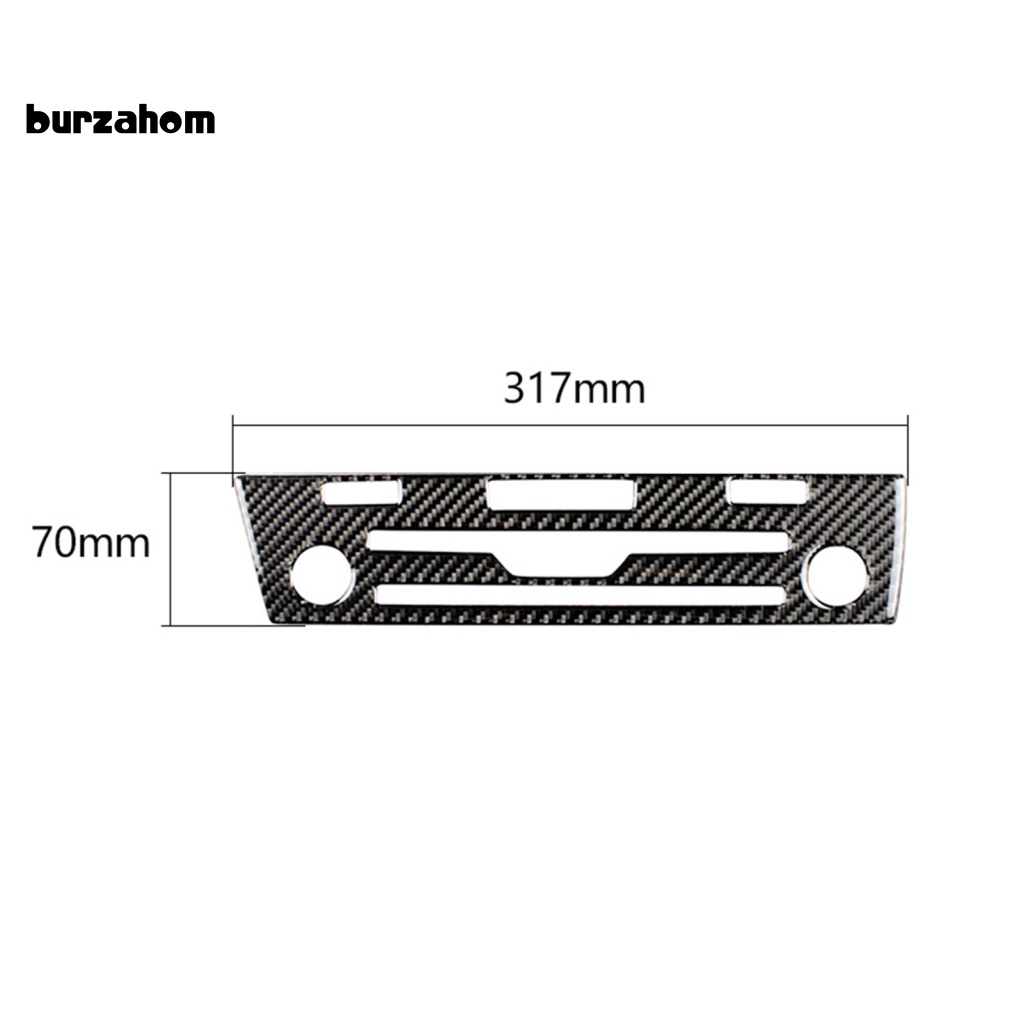 Sticker Sợi Carbon Dán Bảng Điều Khiển CD Trái Chống Tia UV Cho Lexus RX300 270 200T 450H 2016-2019