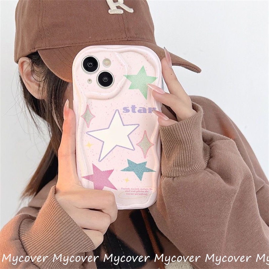 Ốp Điện Thoại Silicon Mềm Chống Sốc Cho iPhone 11 12 13 14 Pro Max X Xr Xs 8 7 6 Plus SE 2020 Star Y2K