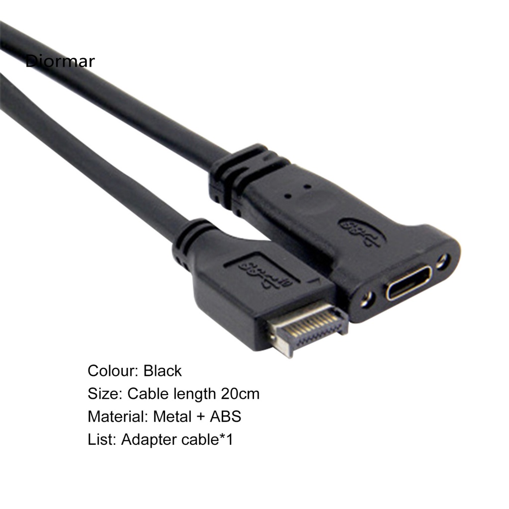 Dây Cáp Chuyển Đổi Usb 31 Type-C Sang Type-C Bằng ABS Chống Mài Mòn Chuyên Dụng Cho Máy Tính