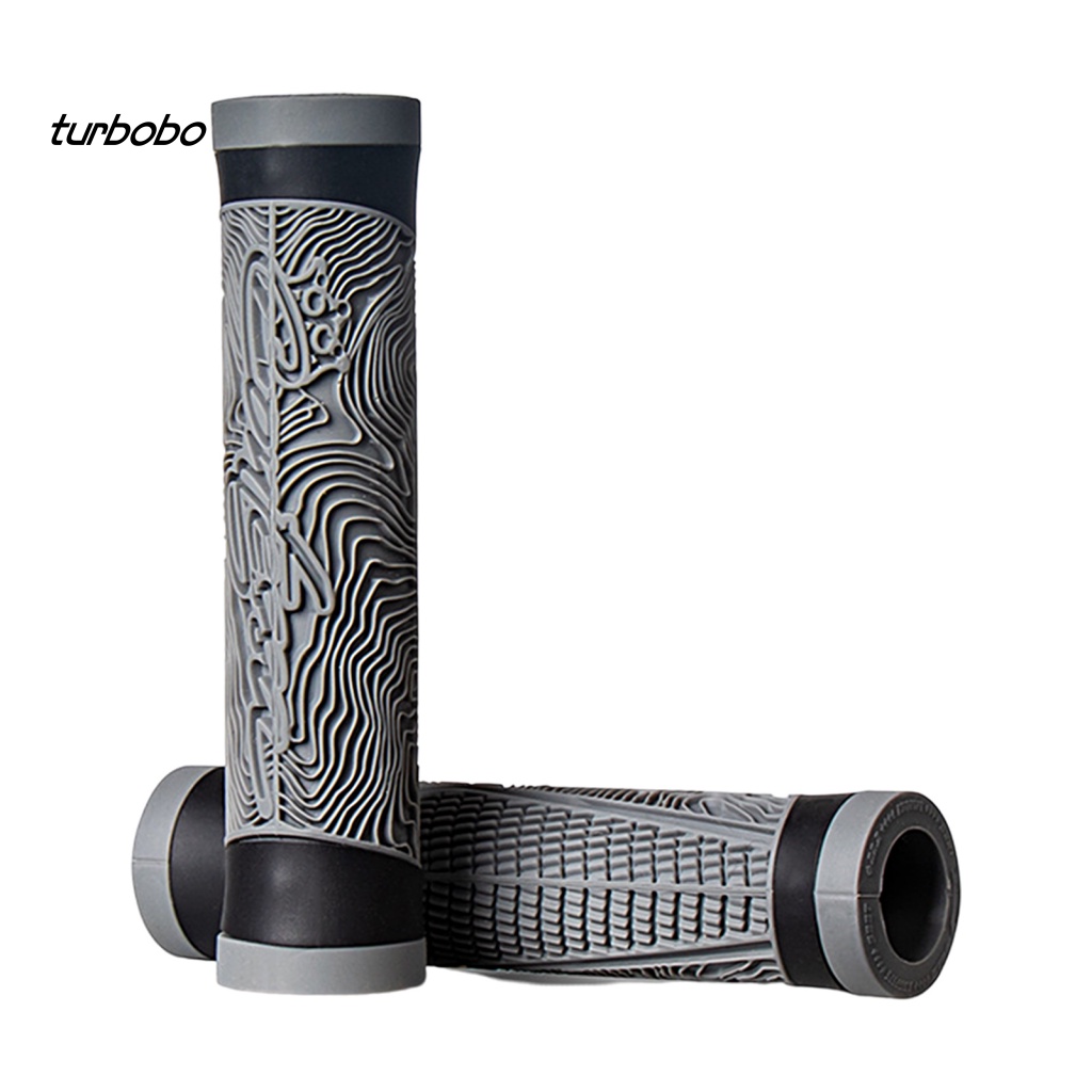 1 Cặp Bọc Tay Lái Xe Đạp Leo Núi Bằng Silicone Trong Suốt Chống Trượt