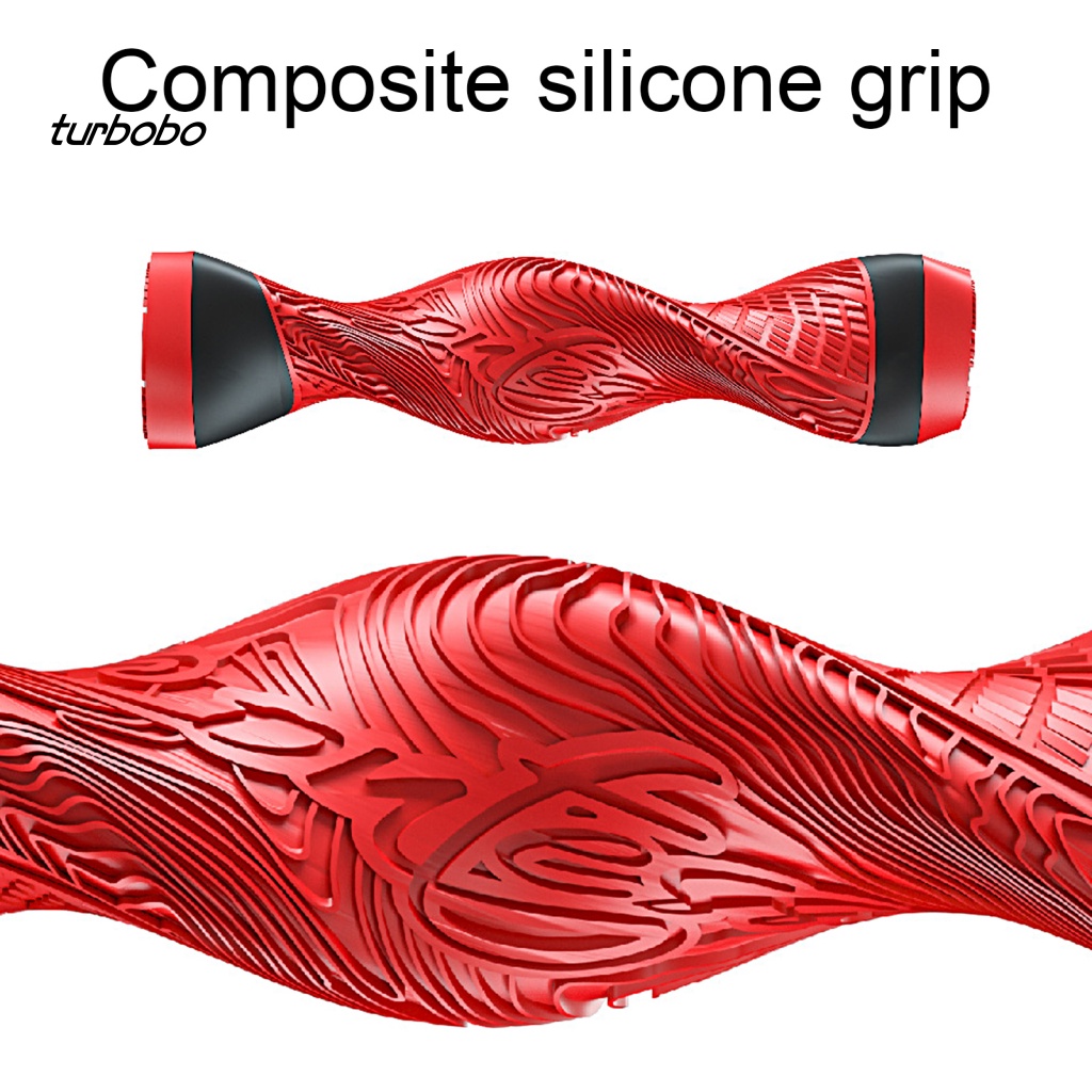 1 Cặp Bọc Tay Lái Xe Đạp Leo Núi Bằng Silicone Trong Suốt Chống Trượt