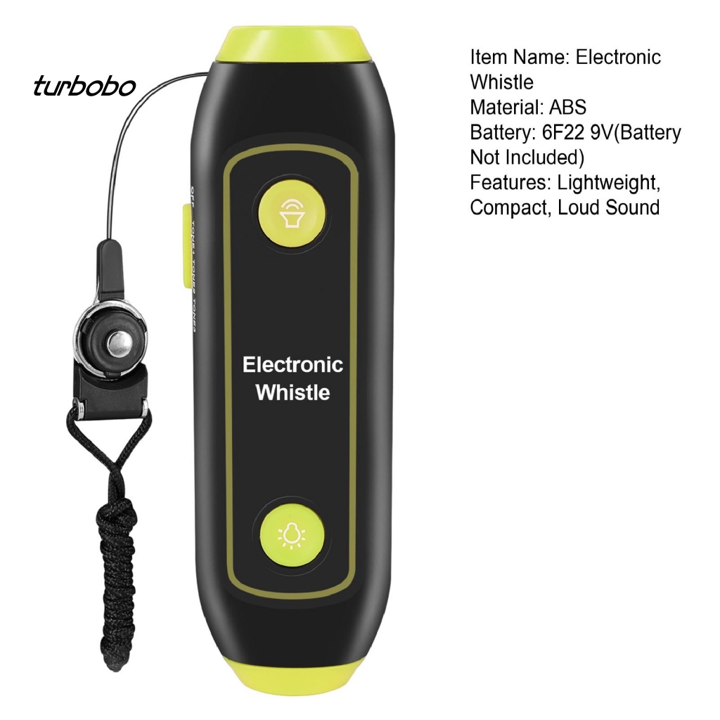 Còi Điện Thổi Phồng Có Đèn LED Sử Dụng Pin Tiện Lợi Cắm Trại