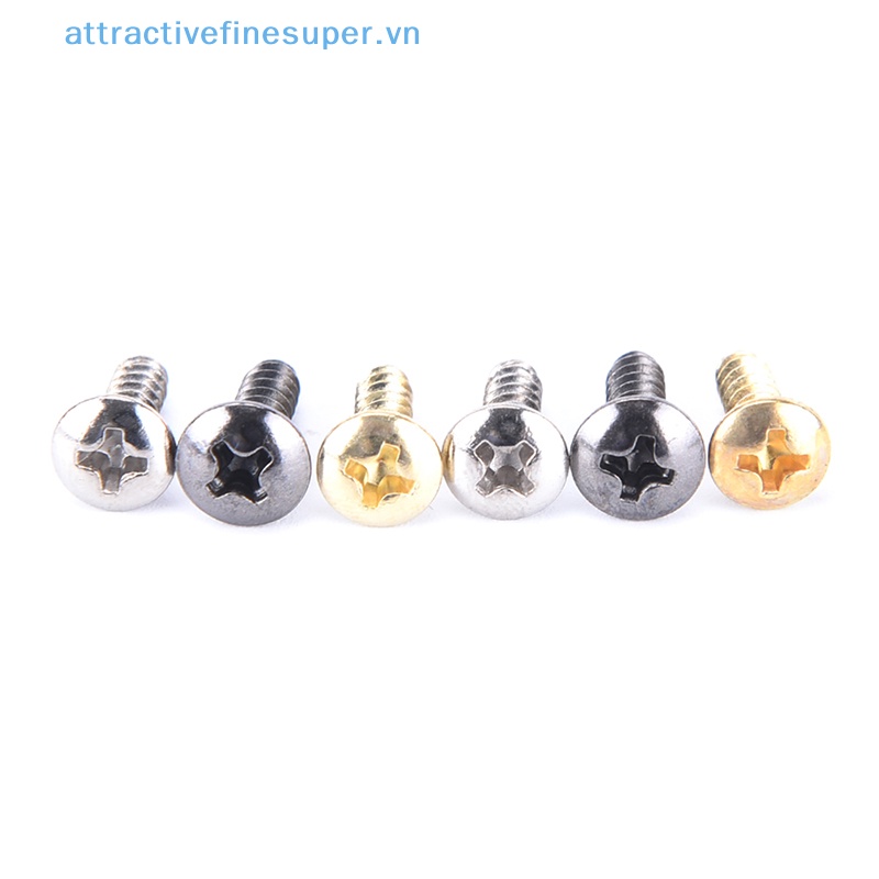 Bộ 50 Ốc Vít 3mm Bảo Vệ Cho Miếng Gảy Đàn Guitar Điện